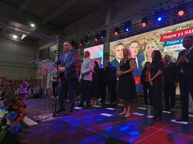 Milorad Dodik u Bijeljini Milorad Dodik u Bijeljini - Foto: SRNA