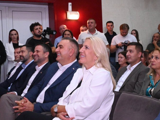 Kneževo, SNSD (foto: x.com/Cvijanovic_Z) - 