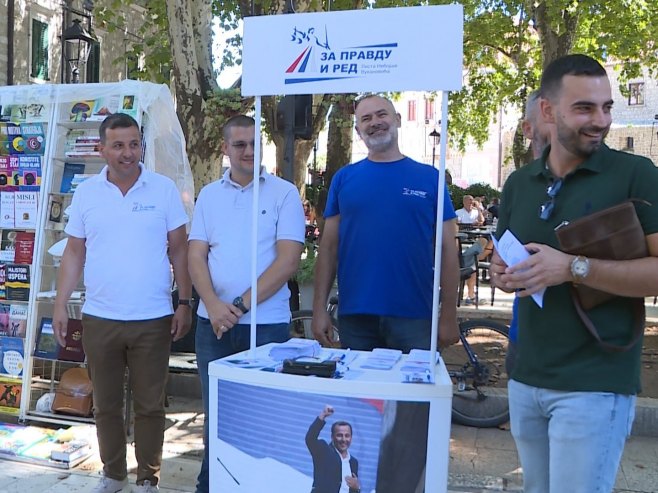 Trebinje - Lista za pravdu i red - Foto: RTRS