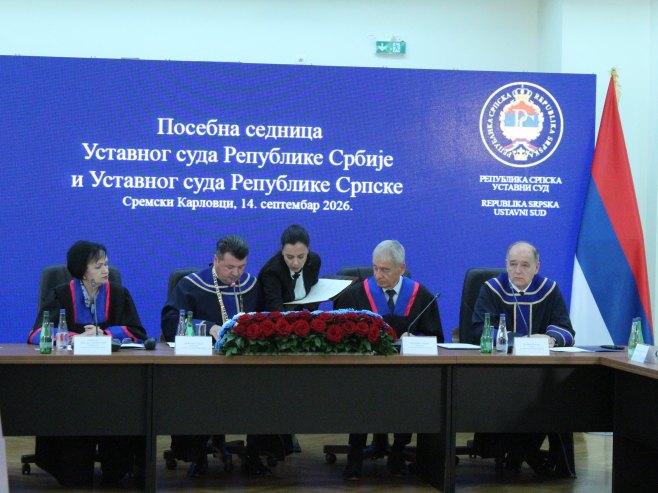 Prva zajednička sjednica ustavnih sudova Srbije i Srpske, potpisan Memorandum o saradnji