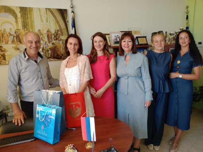 Početak saradnje škola "Petar Kočić" iz Zvornika i "Platon" iz Katerinija Početak saradnje škola "Petar Kočić" iz Zvornika i "Platon" iz Katerinija - Foto: Ustupljena fotografija