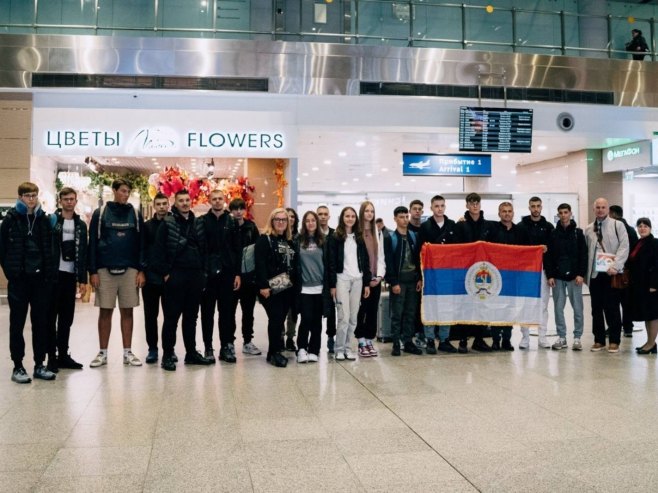 Đaci iz Srpske stigli u Sankt Peterburg - Foto: Ustupljena fotografija