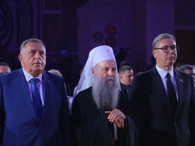 Dan srpskog jedinstva u Beogradu (Foto: x.com/MiloradDodik) - 