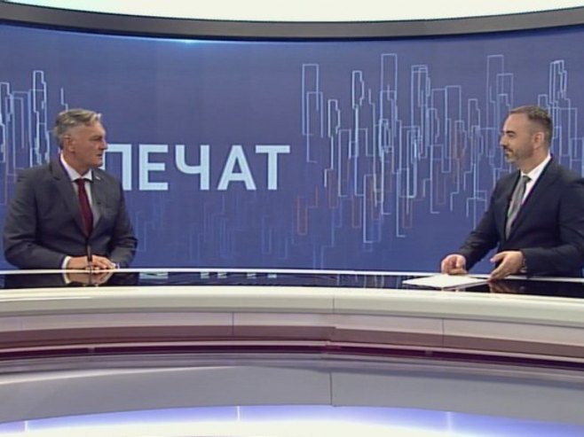 RTRS, 21.10 - PEČAT: Gost predsjednik Srpske Siniša Karan