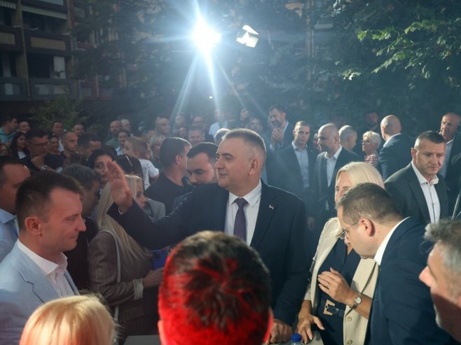 Minić: Hvala, Banjaluko, idemo snažno i odlučno u veliku pobjedu