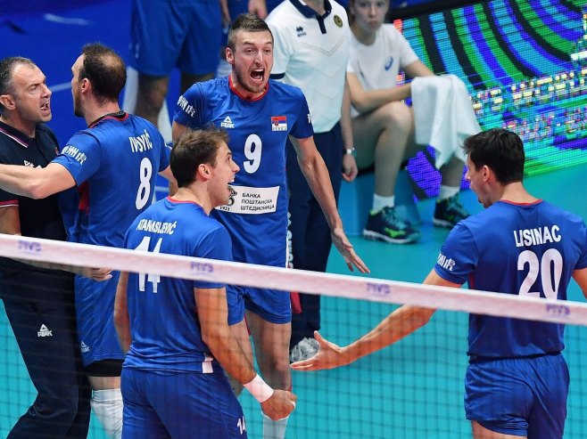 Odbojkaši Srbije ponovo od 0:2 do 3:2 i pobjede protiv Danske za osminu finala