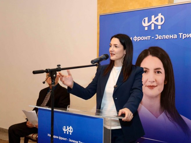 Јelena Trivić (foto: facebook.com/narodnifrontrepublikasrpska) - 