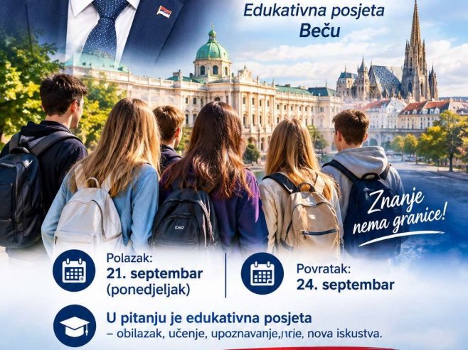 Edukativna posjeta učenika iz Banjaluke Beču (FOTO)