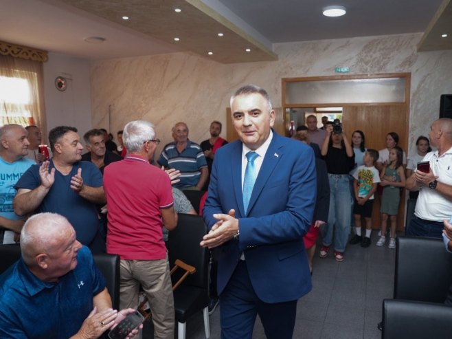 Minić: Podrška čestitih ljudi daje nam snagu da idemo odlučno do pobjede