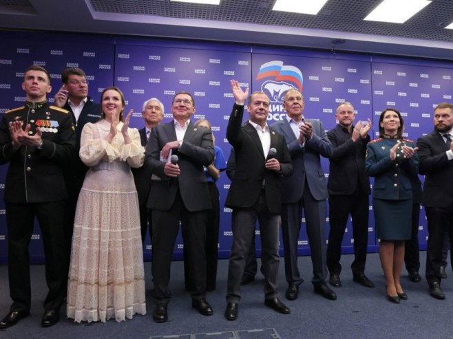 CIK: Јedinstvena Rusija osvojila 57,83 odsto glasova