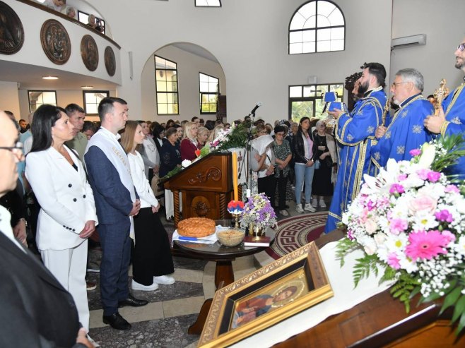 Slava Hrama presvete Bogorodice na Rebrovcu - Kum slave Goran Maričić