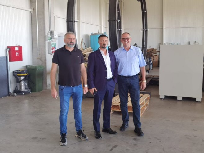 Ristić posjetio kompaniju "Krampiz Internacional" u Brodu - Foto: Ustupljena fotografija