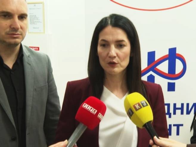 Јelena Trivić u Palama - Foto: RTRS