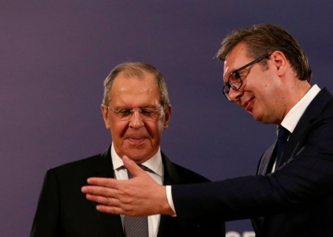 Vučić sa Lavrovom o gasnom aranžmanu i energetskoj bezbjednosti