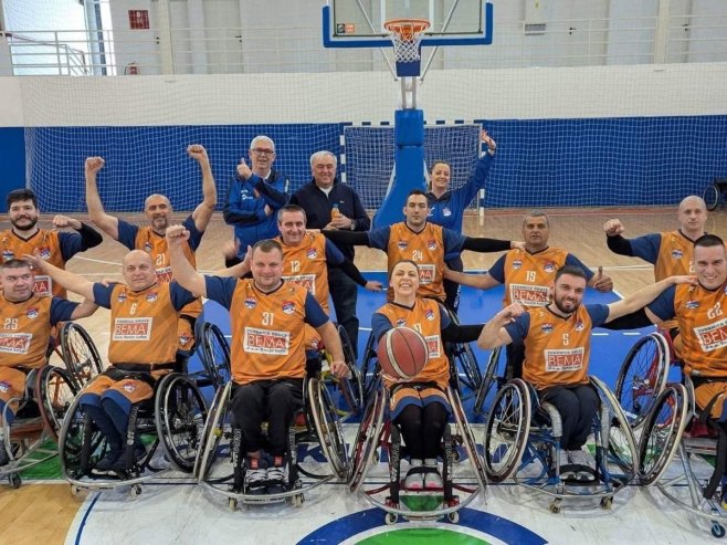 Košarkaški klub invalida Vrbas na turniru u Sofiji