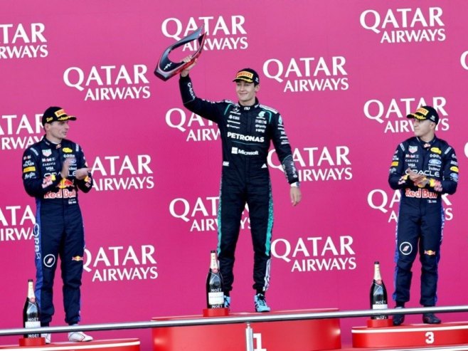 F1: Rasel slavio u Bakuu, Ferstapen drugi u dramatičnoj završnici (FOTO)