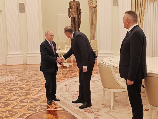 Poslušajte dio razgovora sa sastanka Putina, Dodika i Minića (FOTO/VIDEO)
