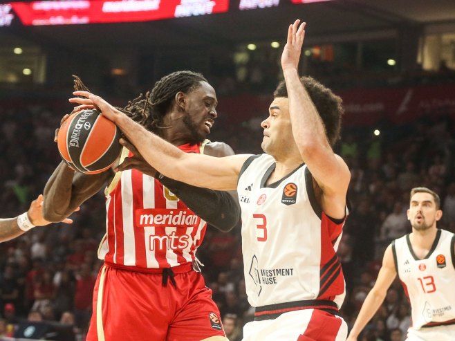 Košarkaši Crvene zvezde poraženi od Hapoela