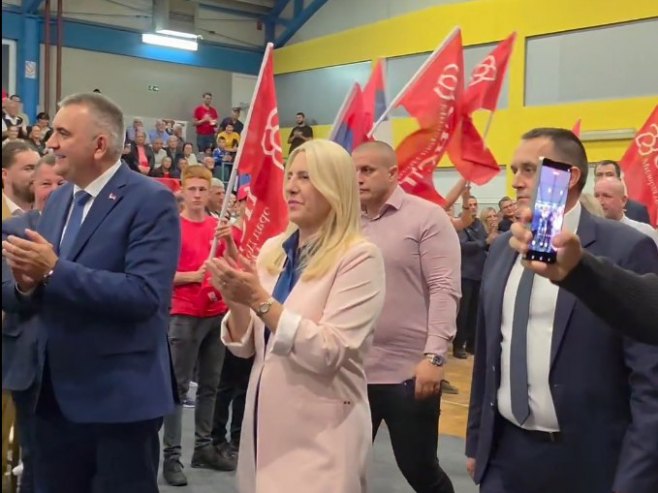 Cvijanović u Prnjavoru: Srpskoj trebaju odgovorni ljudi koji znaju kako se brane njeni interesi