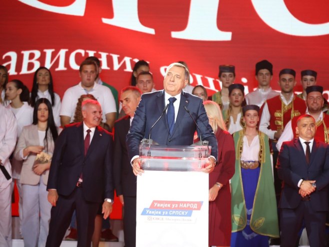 Dodik: Ubjedljiva pobjeda SNSD-a poruka da imamo još veću obavezu prema narodu (VIDEO)
