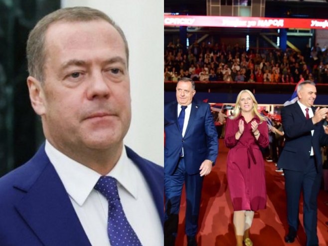 Medvedev: Zahvaljujući SNSD-u Banjaluka odlučno brani pravo da gradi svoju budućnost