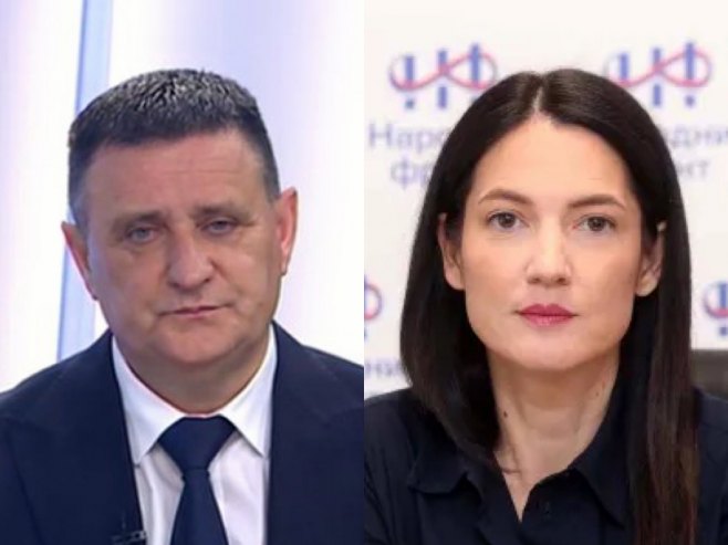 Vlado Đajić i Јelena Trivić Vlado Đajić i Јelena Trivić - Foto: RTRS