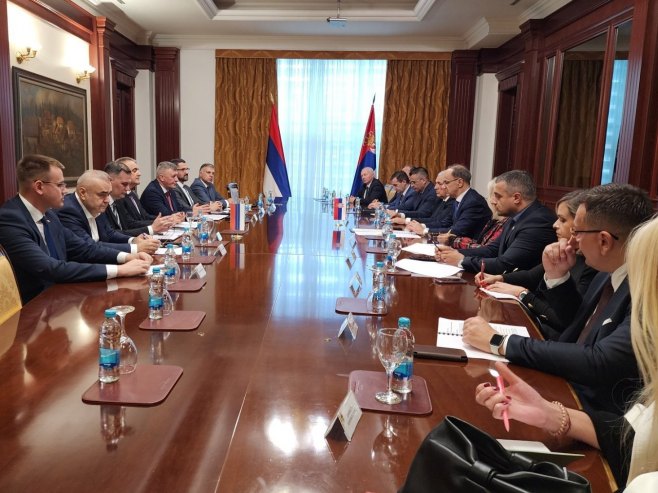 U Banjaluci sastanak Minića i Macuta; Konferencija za novinare na RTRS (FOTO)