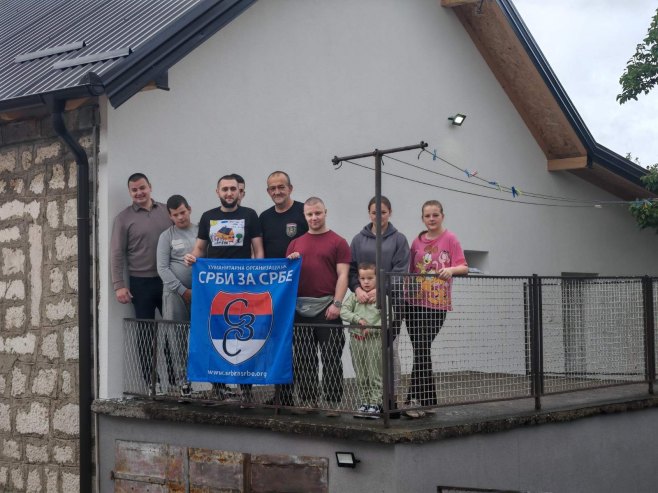 "Srbi za Srbe": Obnovljena kuća osmočlane porodice Miletić (FOTO)