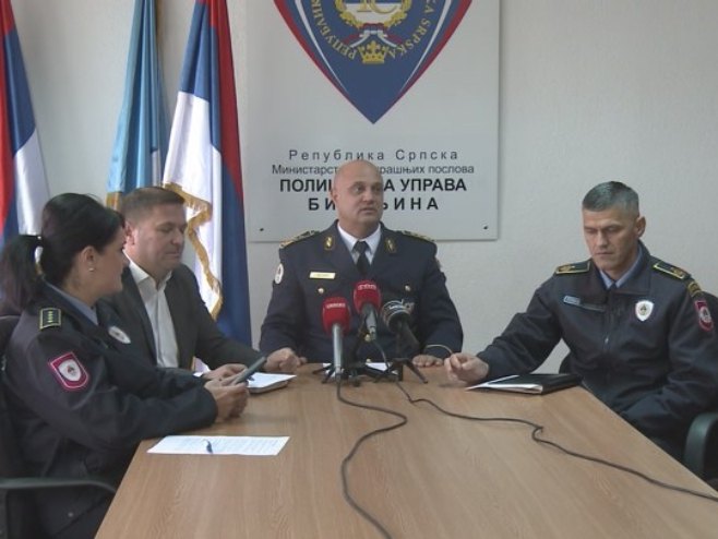 Konferencija za novinare u PU Bijeljina Konferencija za novinare u PU Bijeljina - Foto: RTRS
