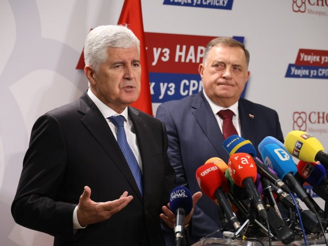 Čović: Ostajemo snažni partneri sa SNSD (FOTO/VIDEO)