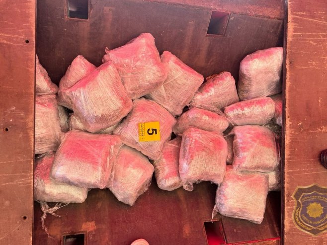 U akcija "Kamen" oduzeto 100 kilograma droge (FOTO)