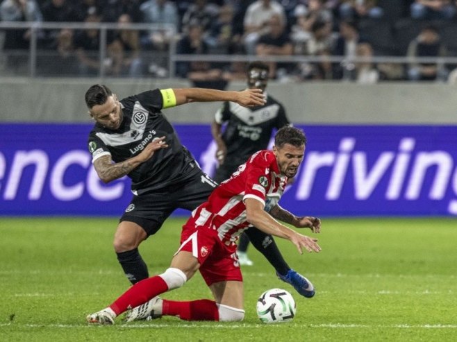 Crvena zvezda poražena od Lugana poslije preokreta u posljednjih 10 minuta