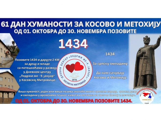 Preko četiri hiljade poziva na humanitarni broj 1434