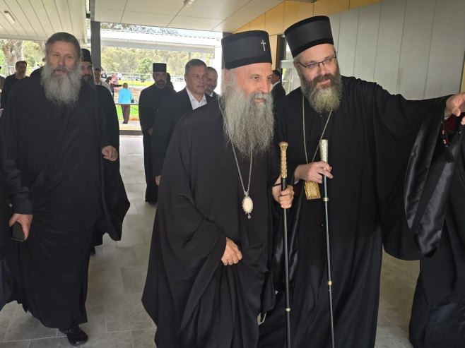 Patrijarh Porfirije osvetio kapelu Rođenja Hristovog u Koledžu Svetog Save u Sidneju (Foto: TANJUG/ SPC) - 