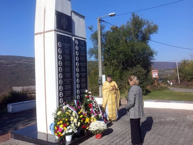 Sjećanje na stradale borce u Bočcu - Foto: SRNA