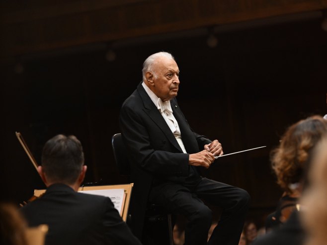 Mehta i Beogradska filharmonija održali koncert u čast njegovog 90. rođendana