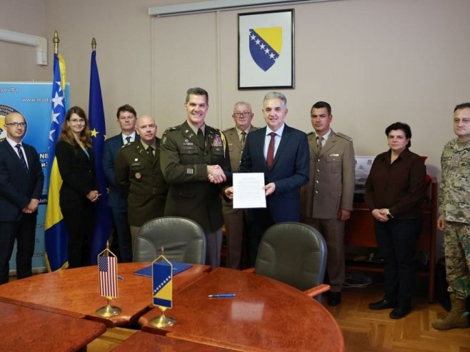 Potpisan memorandum o saradnji sa Ministarstvom rata SAD