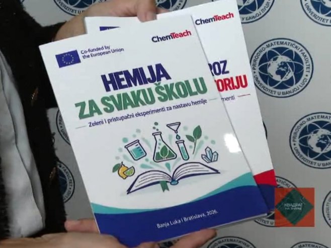 PMF u Banjaluci predstavio multimedijalni laboratorijski priručnik iz hemije