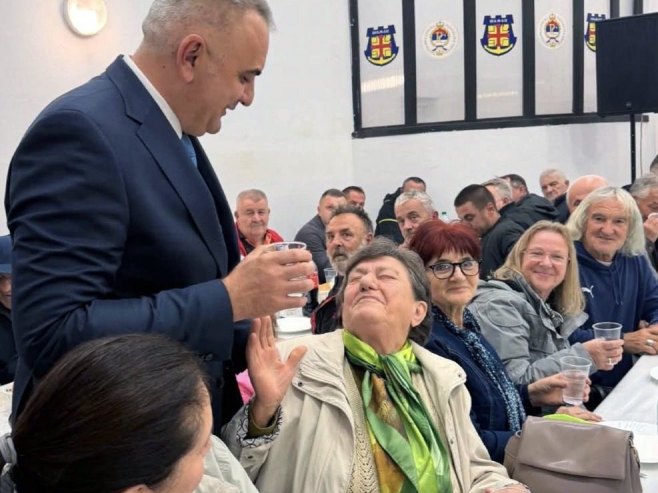 Minić u Pisarima kod Šamca Minić u Pisarima kod Šamca - Foto: SRNA