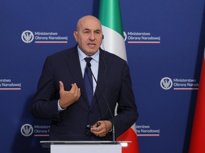Italijanski ministar odbrane stigao u BiH: Posjetiće povrijeđene pripadnike EUFOR-a (VIDEO)