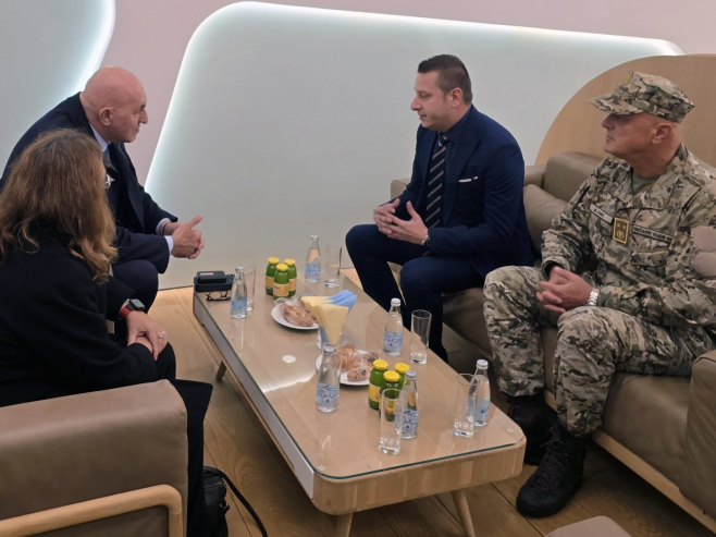 Goganović sa ministrom odbrane Italije: Tragedije nas još snažnije povezuju